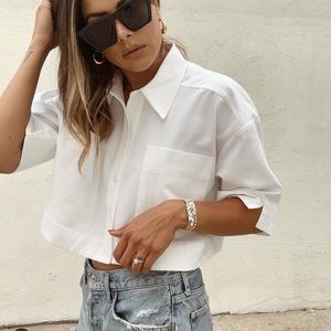 Zara button up
